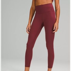 Lululemon wunder under full on luxtreme leggings